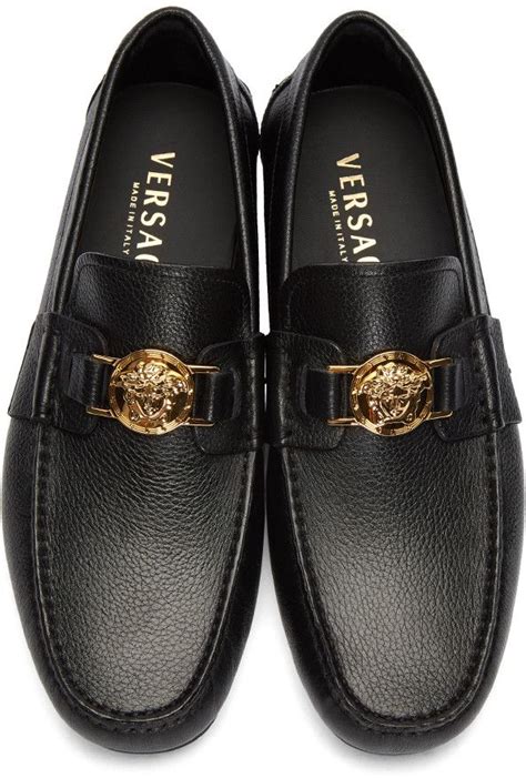 versace dress shoes mens|Versace collection men's loafers shoes.